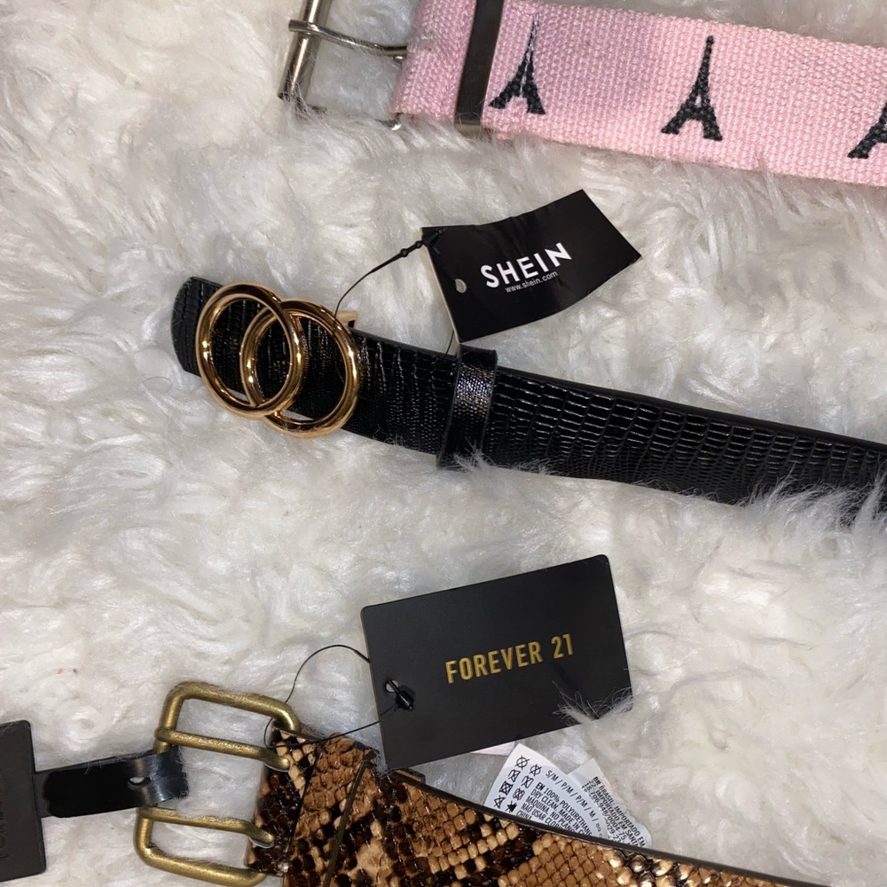 3 belts all one size fits all